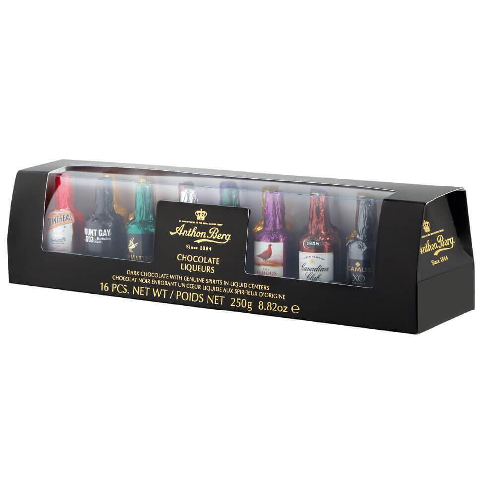 Anthon Berg Dark Chocolate Liqueurs 16 Piece Assortment 250g